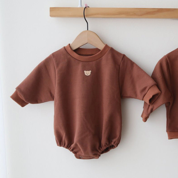 Cozy Bear Baby Romper | Unisex Soft Cotton11