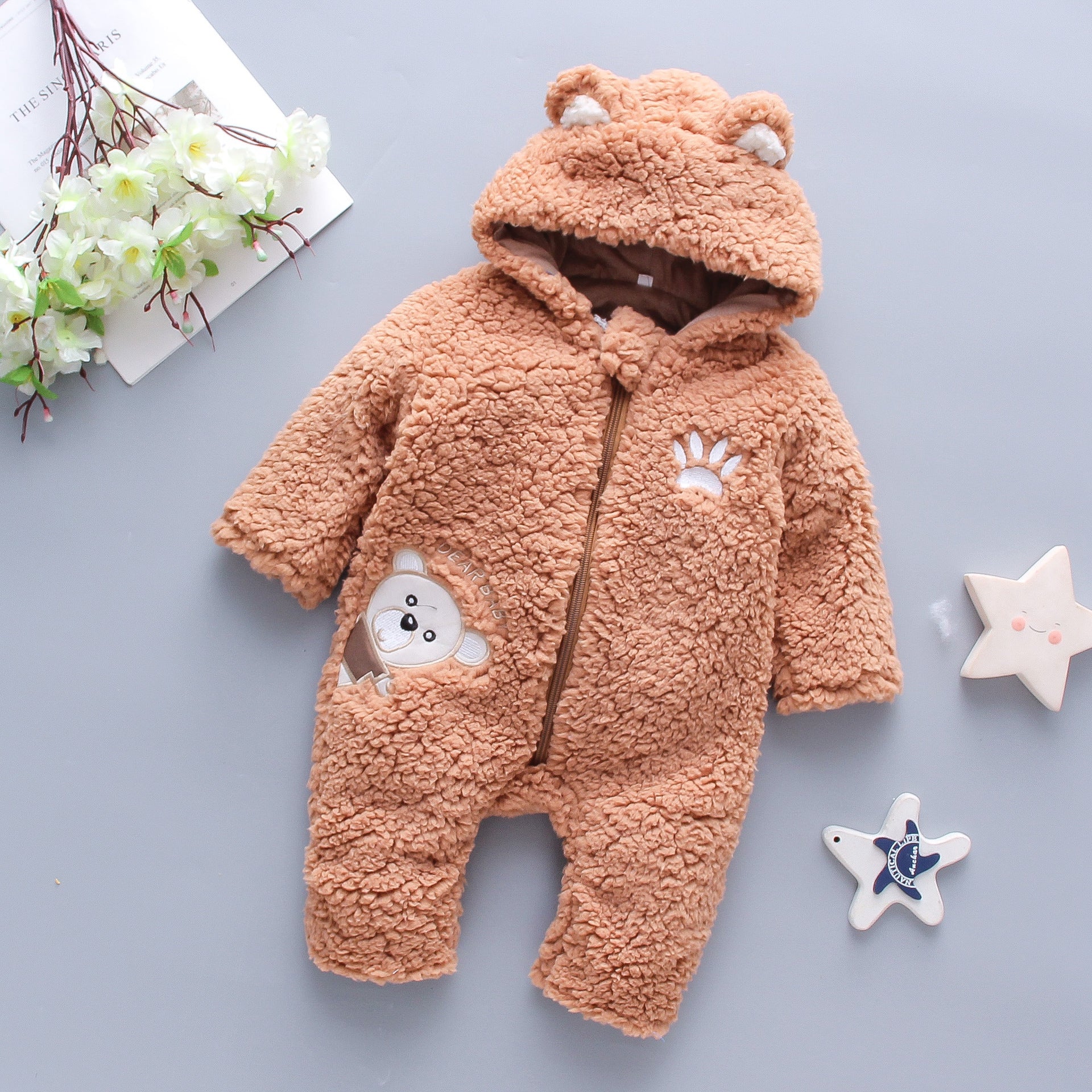 Arctic Bear Luxe Winter Romper