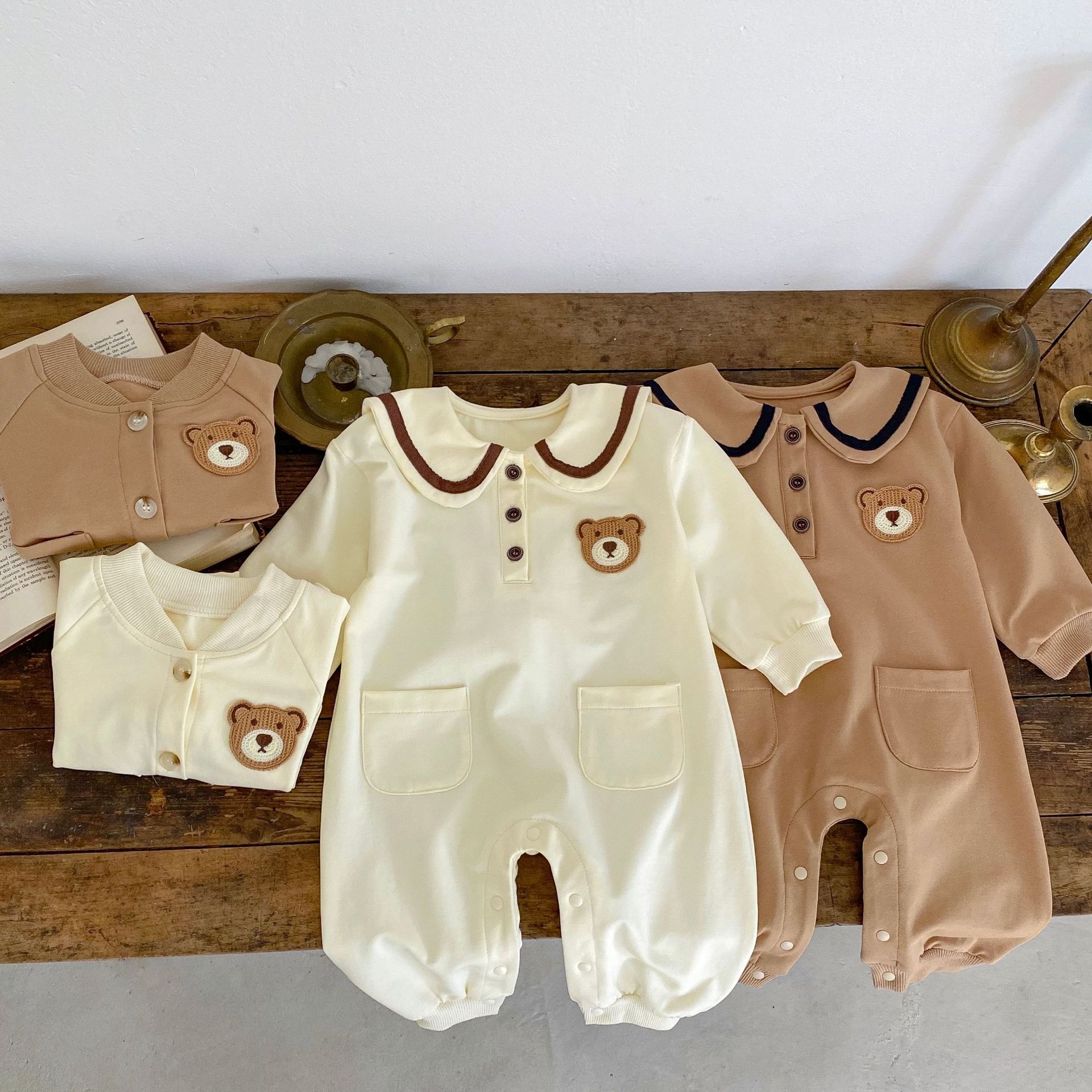 Little Bear Classic Collar Romper