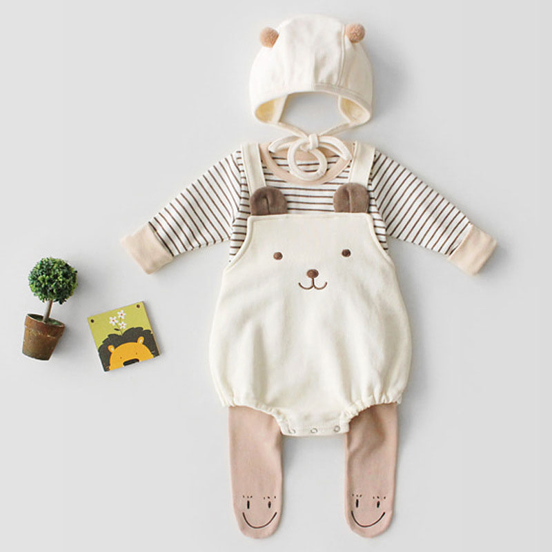 Little Bear Cotton Baby Romper | Summer Unisex Outfit1