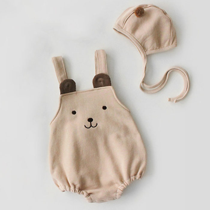 Little Bear Cotton Baby Romper | Summer Unisex Outfit2