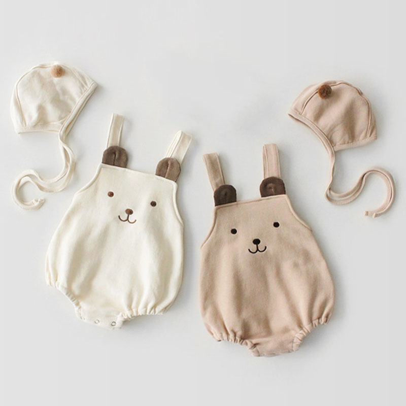 Little Bear Cotton Romper1