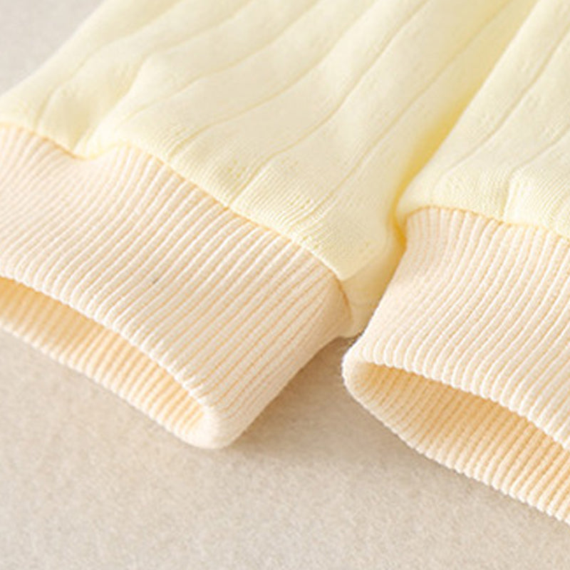 Little Horizon Ribbed Baby Romper – Premium Cotton Rainbow Bodysuit